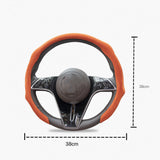 2026 New Car Models Leather Steering Wheel Cover Quick Turn Non-Slip Breathable Ultra-Thin All-Season Use for Modern Drivers Automotive Interior Vehicle - Steeringwheelcover, Car Steering Wheel Insert Accessories, Car Accessories