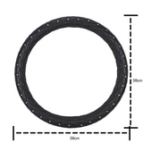 2026 New Car Models Leather Steering Wheel Cover Quick Turn Non-Slip Breathable Ultra-Thin All-Season Use for Modern Drivers Automotive Interior Vehicle - Steeringwheelcover, Car Steering Wheel Insert Accessories, Car Accessories