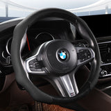 2026 New Car Models Leather Steering Wheel Cover Quick Turn Non-Slip Breathable Ultra-Thin All-Season Use for Modern Drivers Automotive Interior Vehicle - Steeringwheelcover, Car Steering Wheel Insert Accessories, Car Accessories