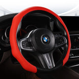 2026 New Car Models Leather Steering Wheel Cover Quick Turn Non-Slip Breathable Ultra-Thin All-Season Use for Modern Drivers Automotive Interior Vehicle - Steeringwheelcover, Car Steering Wheel Insert Accessories, Car Accessories