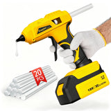 Cordless Hot Glue Gun (Tool Only, No Battery) - Full-Size Drip-Free Portable Car Body Repair Tool for Auto Repair, Crafting Projects