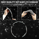 2026 New Bling Rhinestone Steering Wheel Cover, Trendy Non-Slip All Season Fits 99% US Family Cars, Ideal for Women Drivers